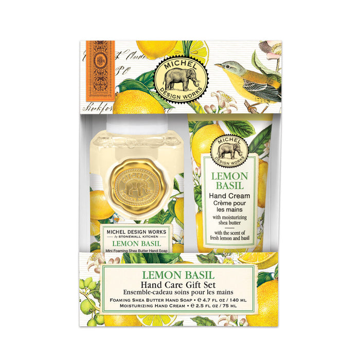 Lemon Basil Handcare Gift Set