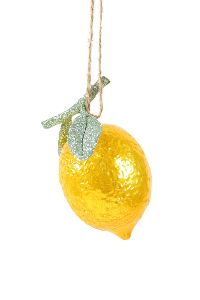 Lemon on Branch Ornament
