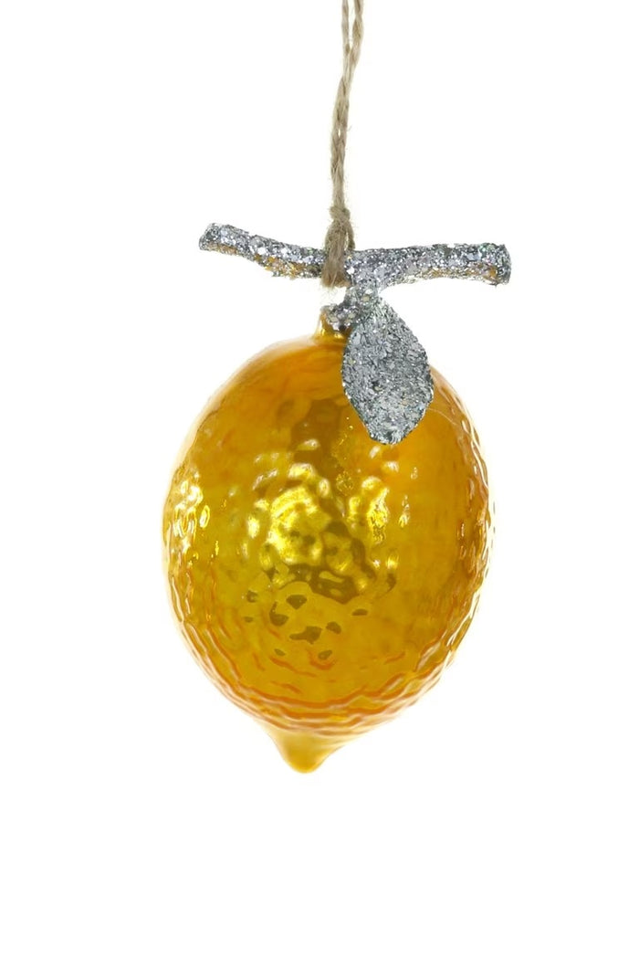 Lemon on Branch Ornament