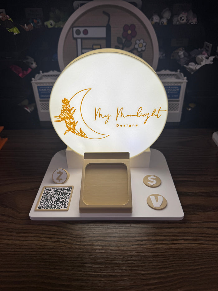 Lightbox Vendor Stand 2 in 1