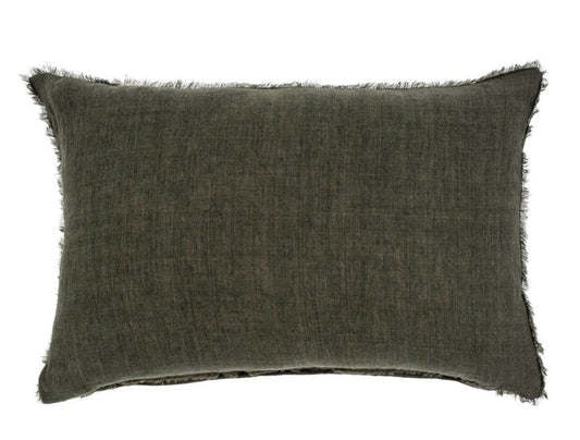Lina Linen Pillow Avocado