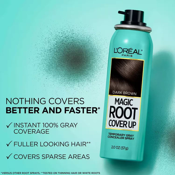 L’Oréal Magic Root Cover Up Spray Light Brown – 2 oz – 12 Pack