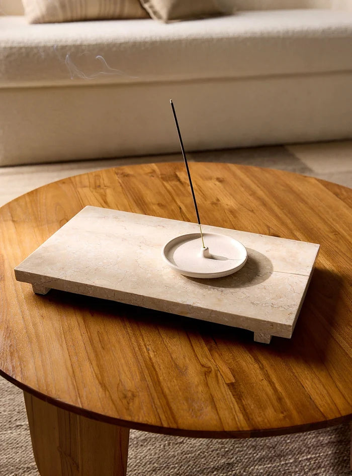 Marble Serving Tray - Beige - Magnolia Lane co. Home + Garden + Gift