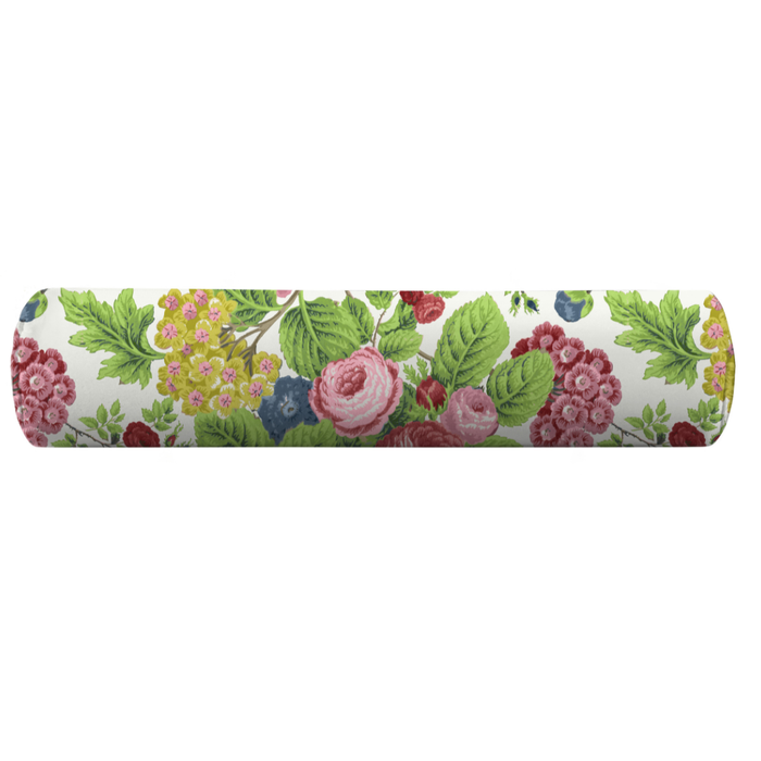 Martha in Brights Bolster Pillow Cover