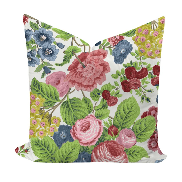 Martha in Brights Pillow Cover