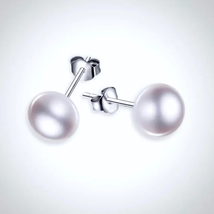 Wedding Pearl Jewelry - Natural Freshwater Pearl 3-Piece Bridal Jewelry Set
