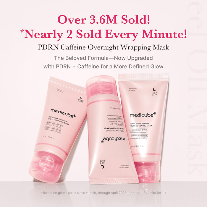 Medicube PDRN Pink Caffeine Night Wrapping Mask 75ml - Beauty Tribe