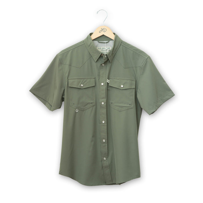 Merc Pearl Snap Fishing Shirt