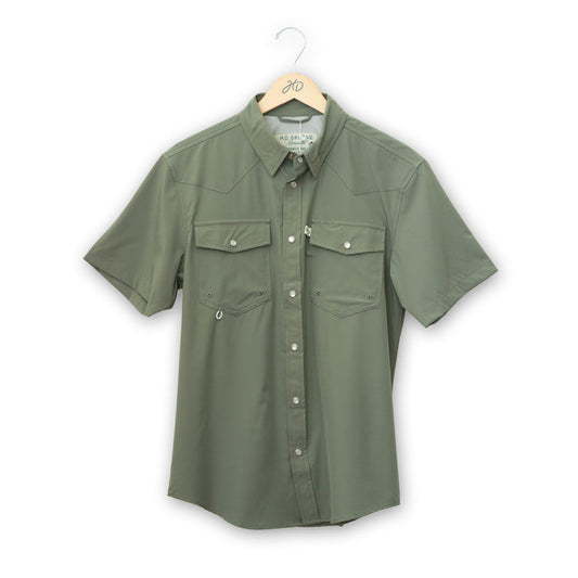 Merc Pearl Snap Fishing Shirt