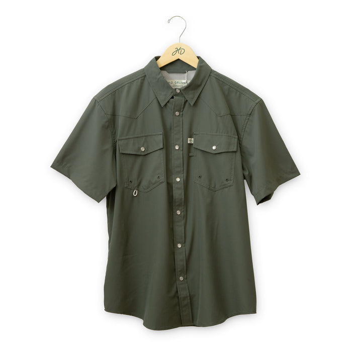 Merc Pearl Snap Fishing Shirt