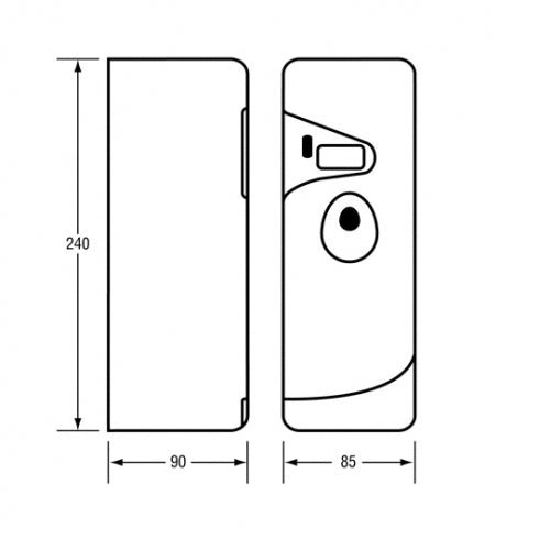 Metlam ML230AD Air Freshener Auto