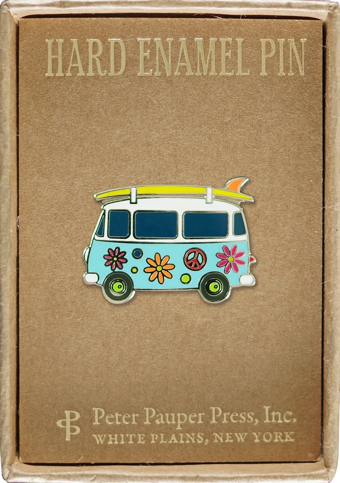 Microbus Enamel Pin