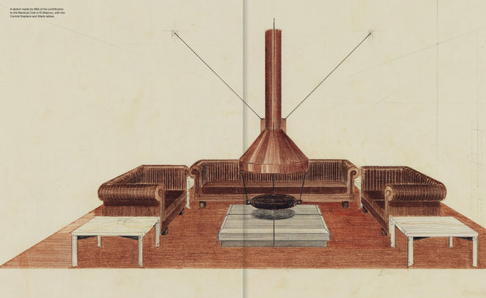 illustration of living room