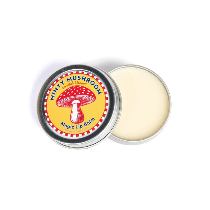 Minty Mushroom Lip Balm