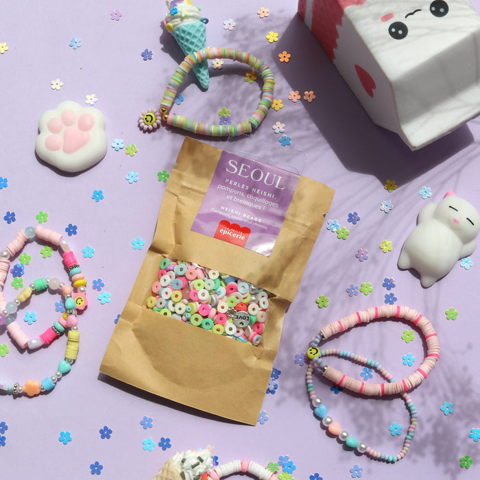 La Petite Epicerie Pro - Mix Heishi Beads & Charms - Seoul - Lifestyle Cut 2