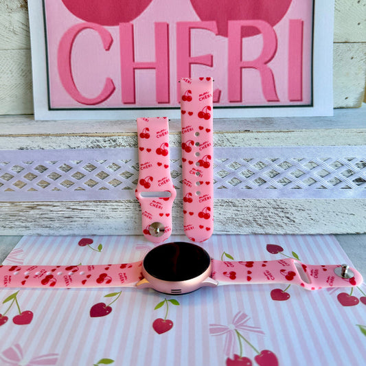 Mon ChÃ©ri Print Silicone Band For Samsung Watch