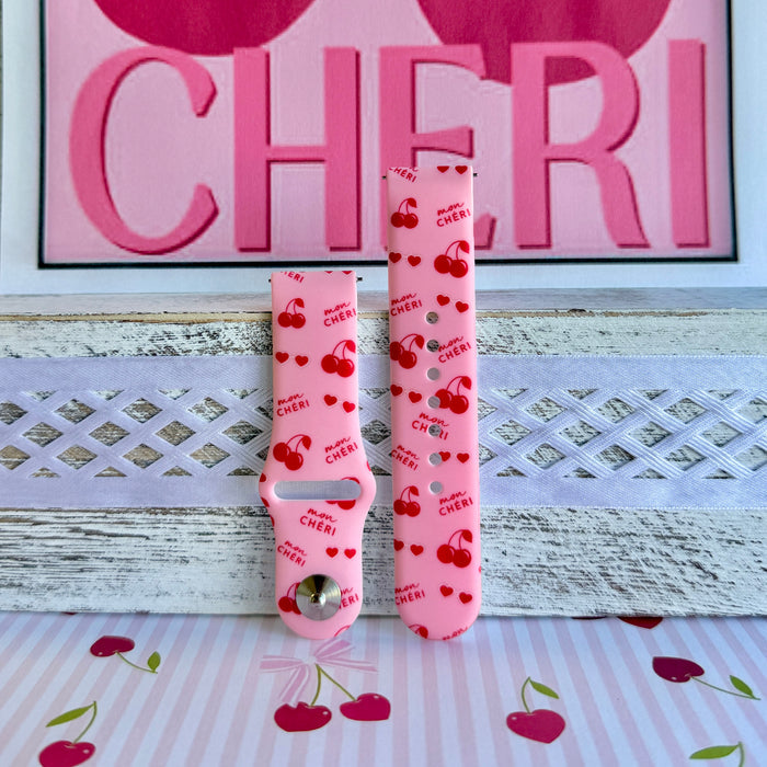 Mon ChÃ©ri Print Silicone Band For Samsung Watch