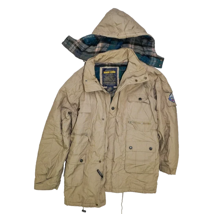Moose Creek Khaki Cold Weather Jacket - XLarge - Army & Outdoors - Great Coats