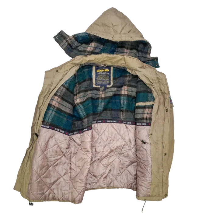 Moose Creek Khaki Cold Weather Jacket - XLarge - Army & Outdoors - Great Coats