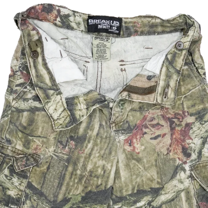 Mossy Oak Break-Up Camo Kids Field Trousers - Large - Army & Outdoors - Cargo Trousers