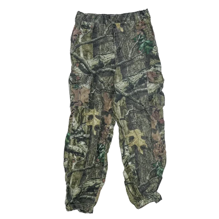 Mossy Oak Break Up Camo Kids Trousers - XLarge - Army & Outdoors - Cargo Trousers