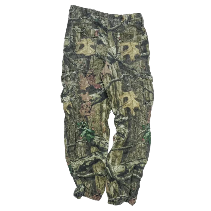 Mossy Oak Break Up Camo Kids Trousers - XLarge - Army & Outdoors - Cargo Trousers