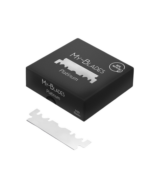 My Blades Platinum Single Edge Razor Blade  - 100Pcs - Palms Fashion Inc.