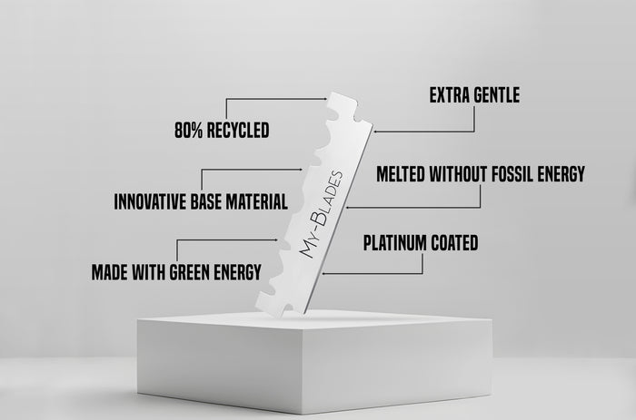 My Blades Platinum Single Edge Razor Blade  - 100Pcs - Palms Fashion Inc.
