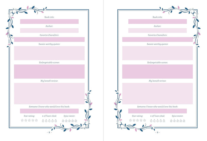 My Romantasy Reading Journal