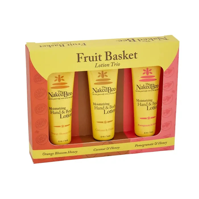 Naked Bee Fruit Basket Lotion Trios