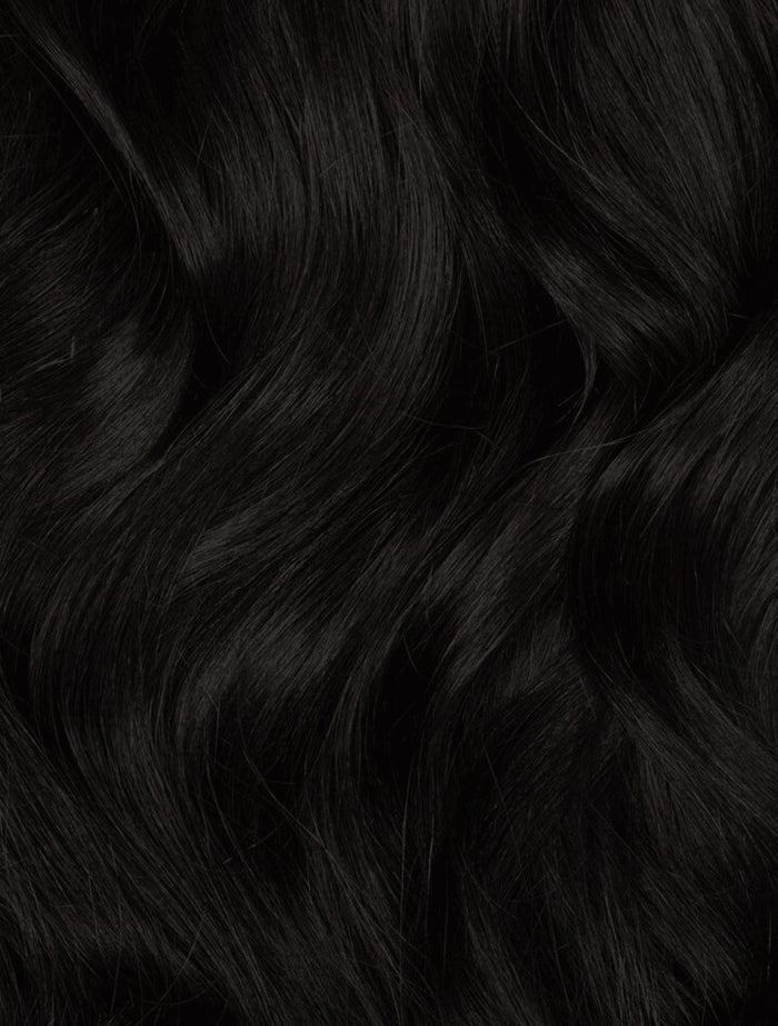 Natural Black (1A) 20" 220g - Clip-Ins