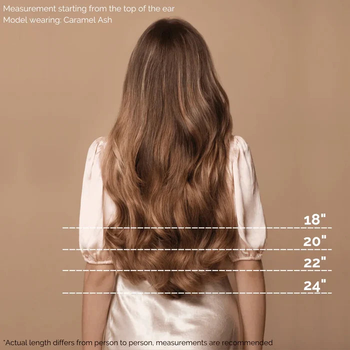 Natural Black (1A) 20" 220g - Clip-Ins