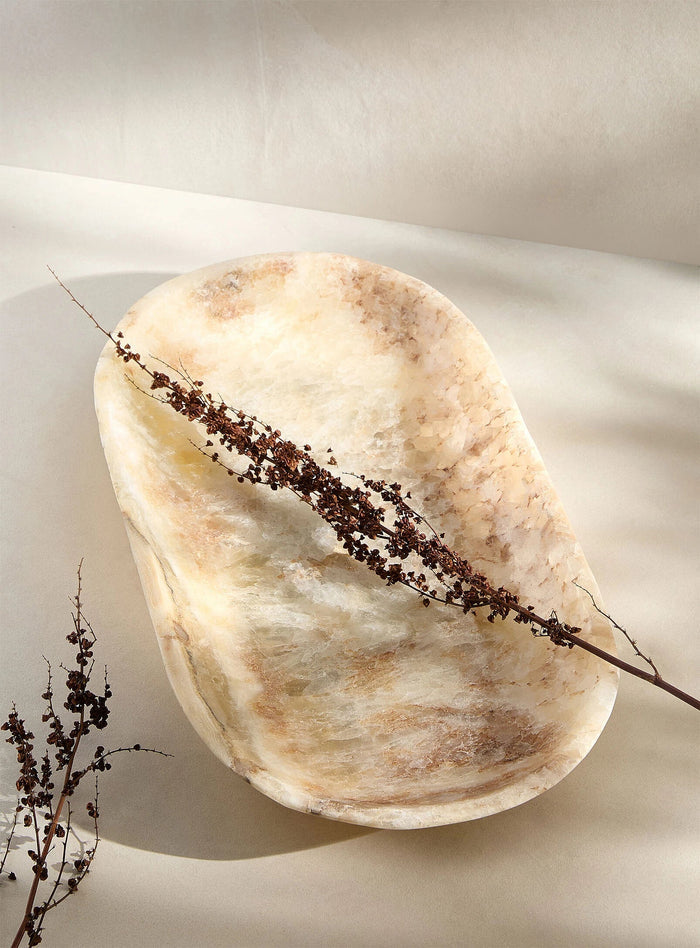 Natural Onyx Centerpiece - Magnolia Lane co. Home + Garden + Gift