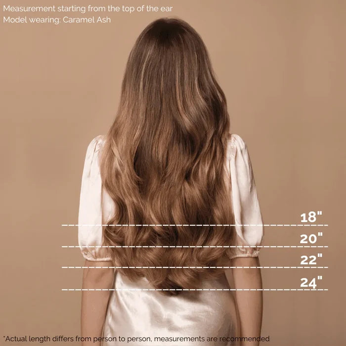 Natural Red (30) 20" 220g - Clip-Ins