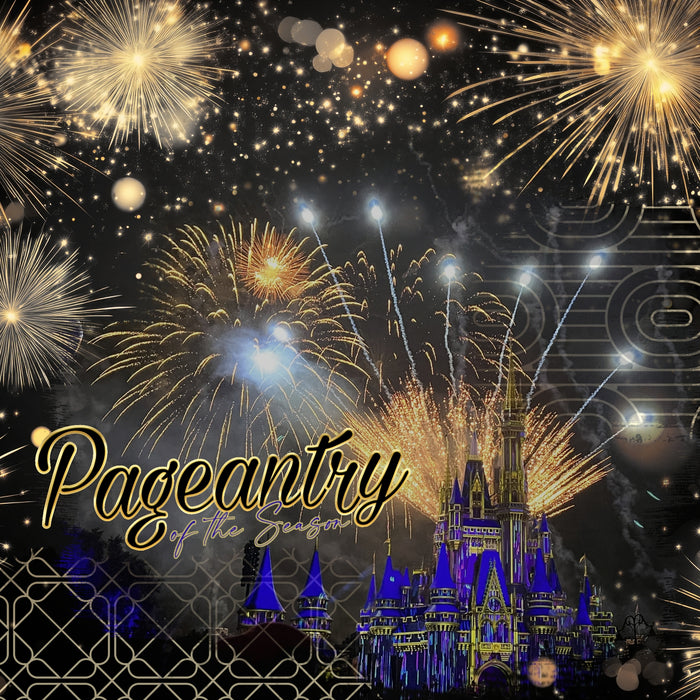 With elegant gold accents against black backgrounds, these digital scrapbooking papers by Lucky Girl Creative digital art are great for special occasions including New Year's, graduation, wedding, anniversary, black tie events, and more! This paper pack include 100 luxury, bokeh, fireworks, party, and patterned papers.