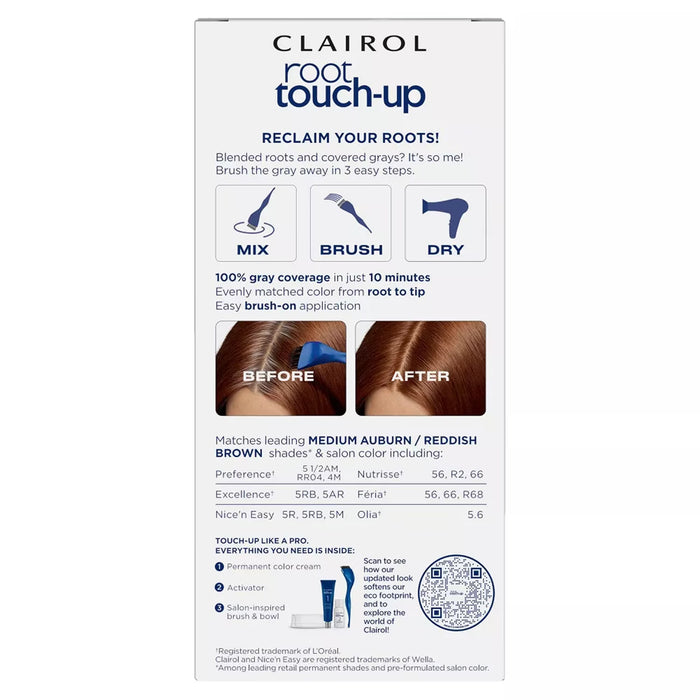 Nice ’n Easy Root Touch-Up Kit – #5R Medium Auburn Brown – 12 Pack