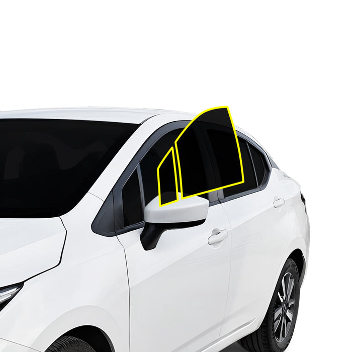 Fits Nissan Versa 2020+ Premium Nano Ceramic Precut Window Tint Film Kit Front Rear Windows Windshield - Bogar Tech Designs