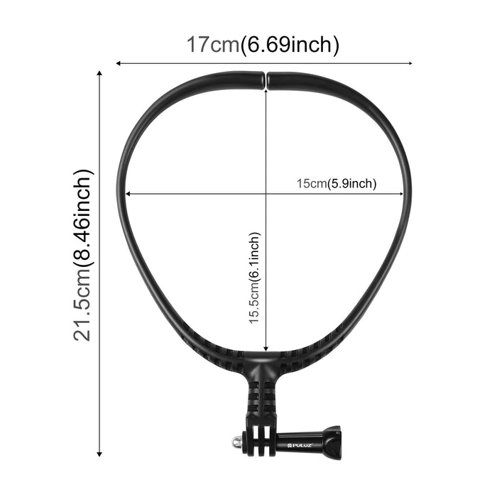 NNEIDS Flexible Gopro Mount For Action Cameras - Adjustable