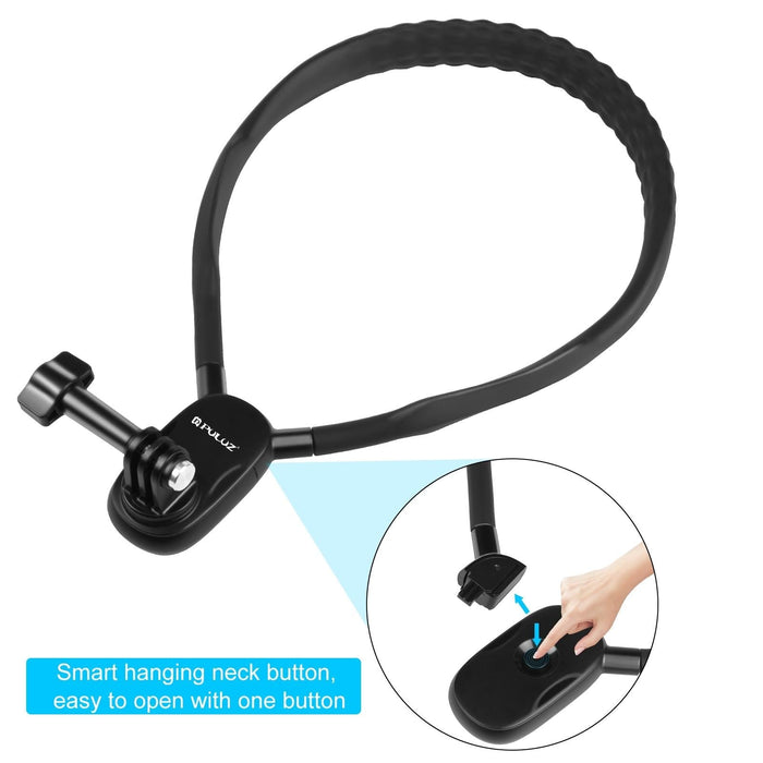 NNEIDS Flexible Neck Mount For Gopro Cameras