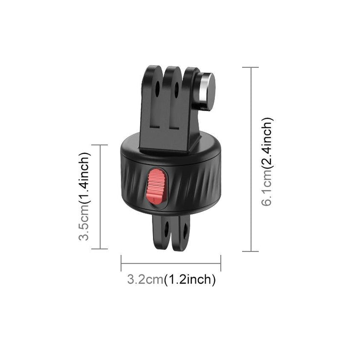 NNEIDS Magnetic Base Action Camera Adapter For Gopro And Action Cameras