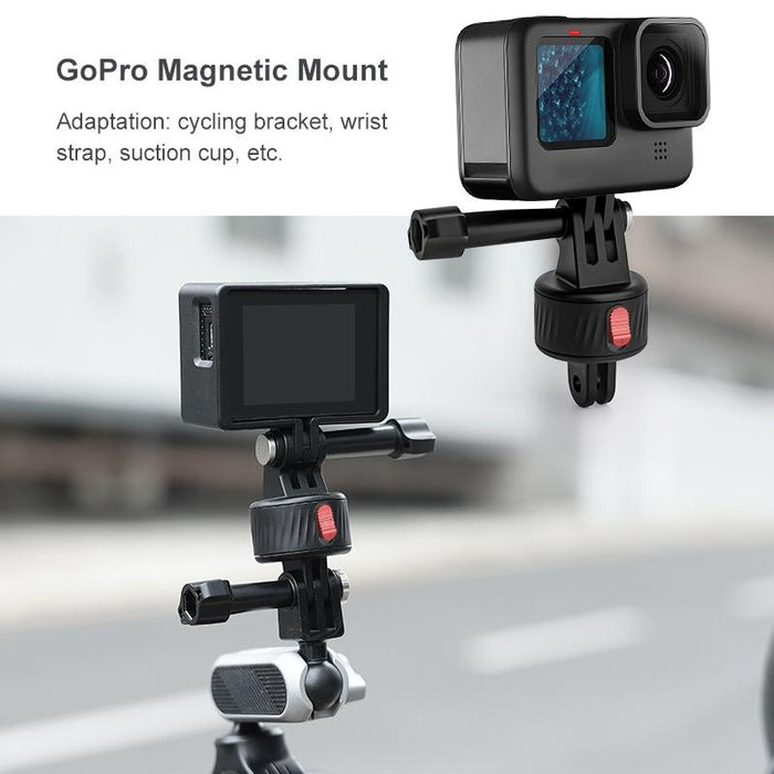 NNEIDS Magnetic Base Action Camera Adapter For Gopro And Action Cameras