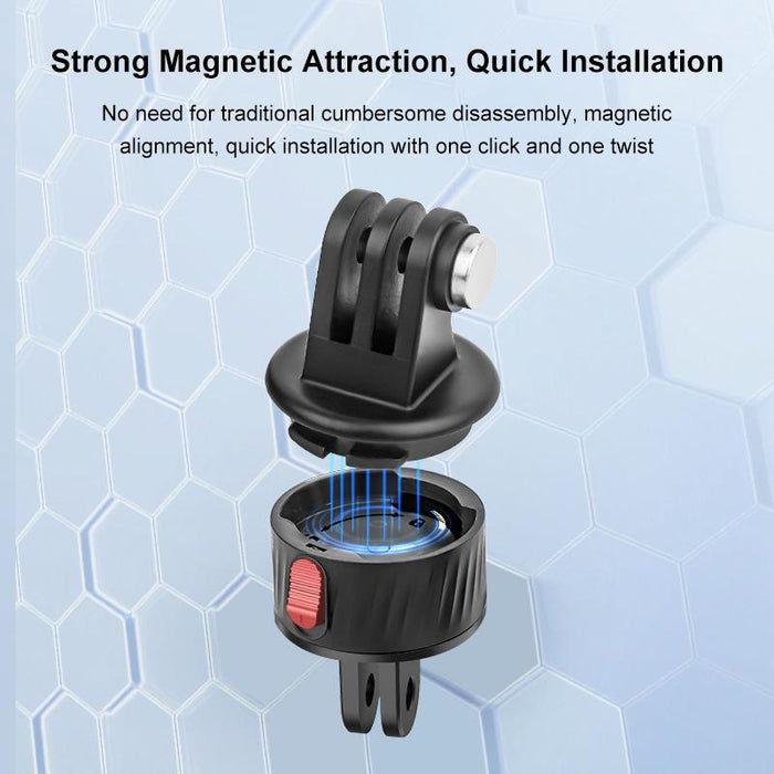 NNEIDS Magnetic Base Action Camera Adapter For Gopro And Action Cameras