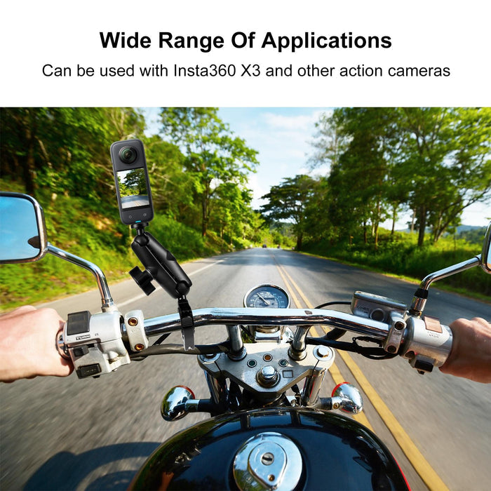 NNEIDS Quick Release Handlebar Mount For Action Cameras