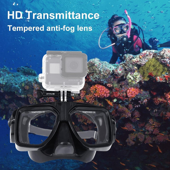 NNEIDS Underwater Diving Mask For Action Cameras
