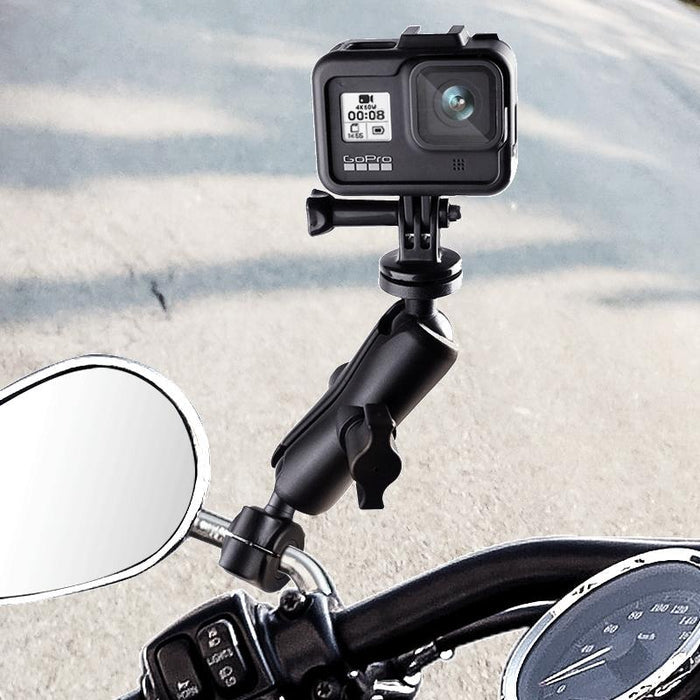 NNEIDS Universal 6Cm Motorcycle Mount For Action Cameras