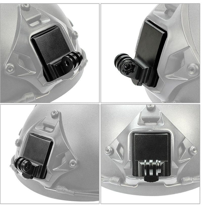 NNEIDS Universal Helmet Mount For Action Cameras