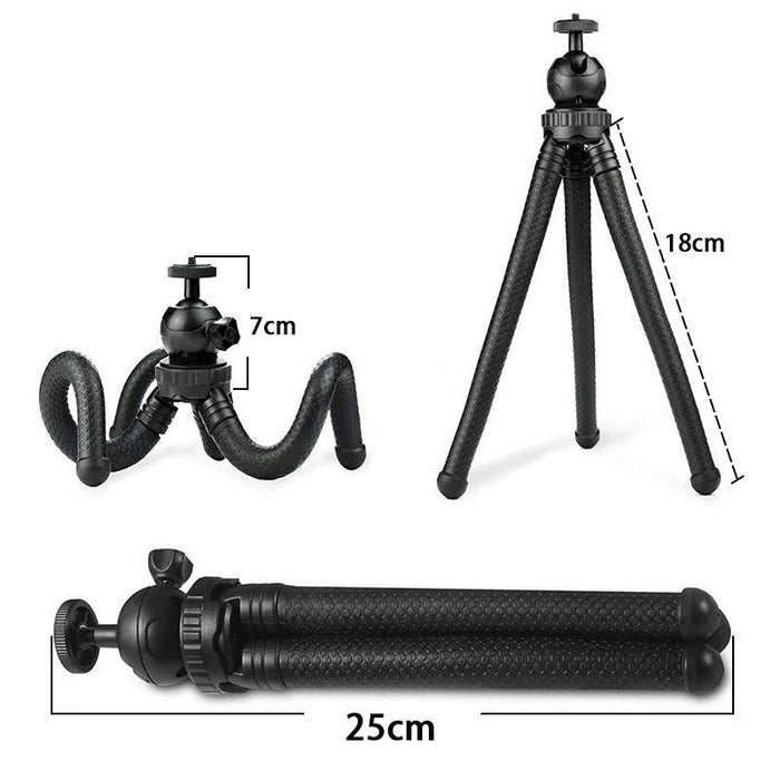 NNEIDS Versatile Octopus Tripod For Slr Cameras Gopro And Phones - Ball Head
