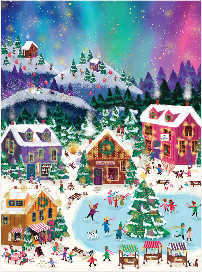Northern Lights 1000 Piece Foil Puzzle