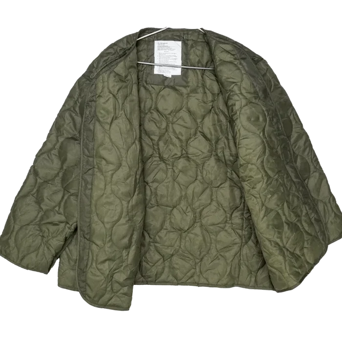 Olive Drab M65 Field Jacket Liner - 3XLarge - Army & Outdoors - Jacket Liner
