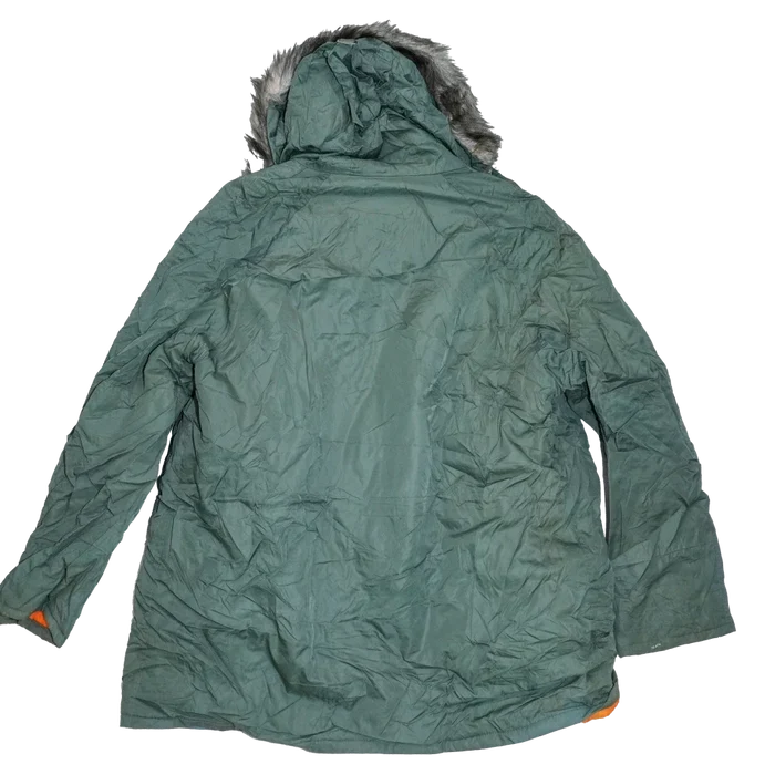 Olive N-3B Extreme Cold Weather Jacket - Large - Army & Outdoors - Parkas